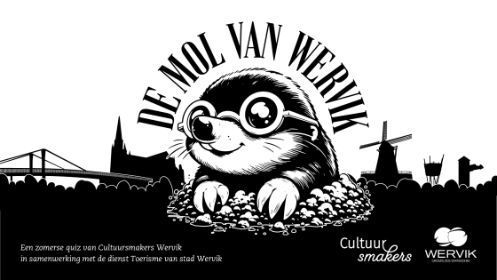 Logo zomerwedstrijd 'De Mol van Wervik'